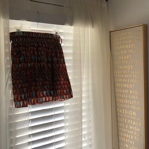 LOSANGELOS / FLOWY BOHO PRINTED SKIRT